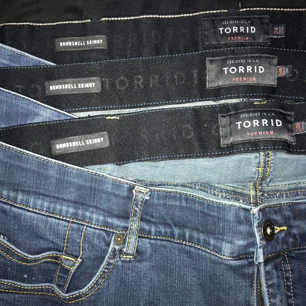 Torrid Bombshell Skinny Jeans